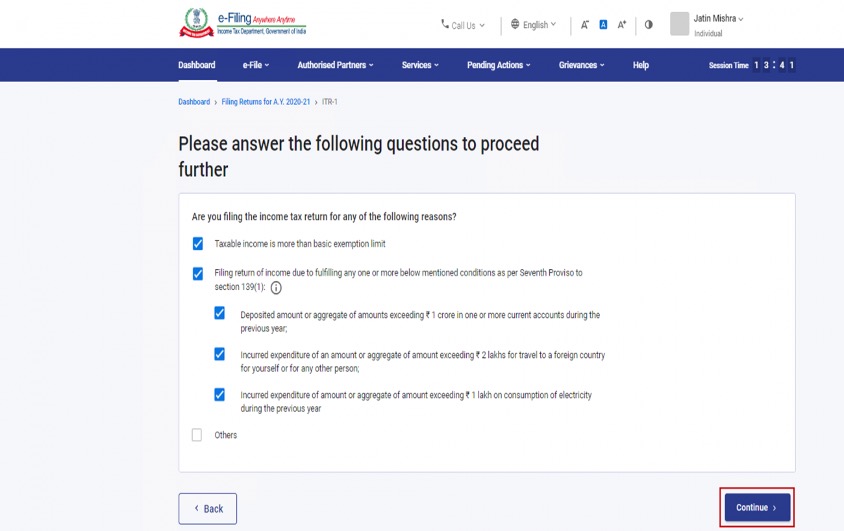 incometaxindiaefiling questions